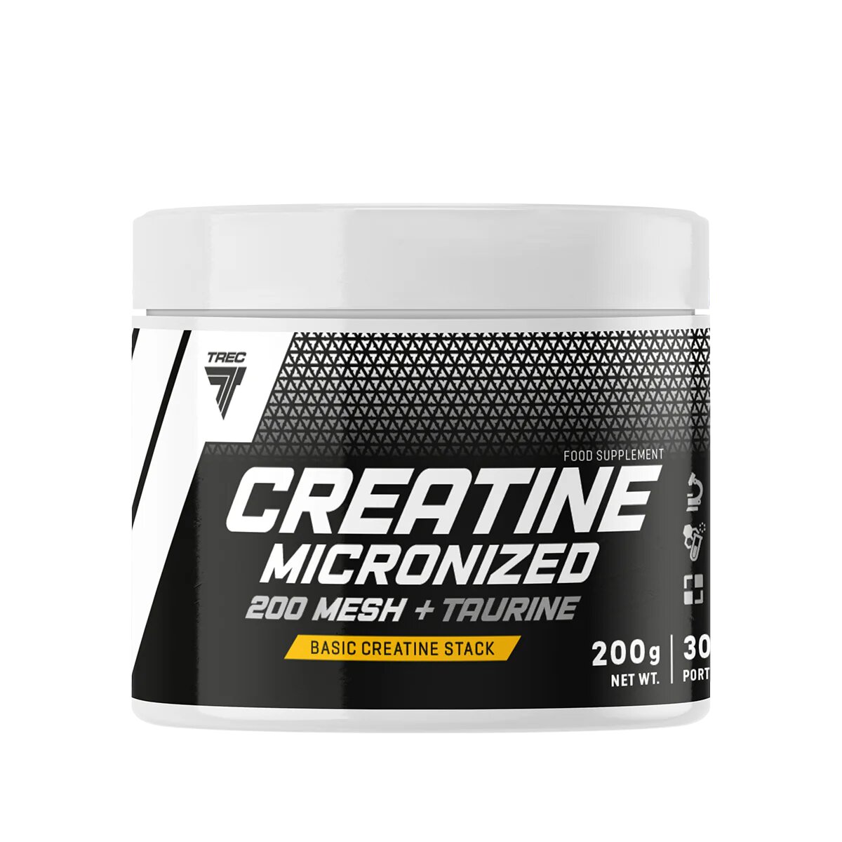 Trec CREATINE Micronized 200 Mesh+Taurine 200г (натуральный)