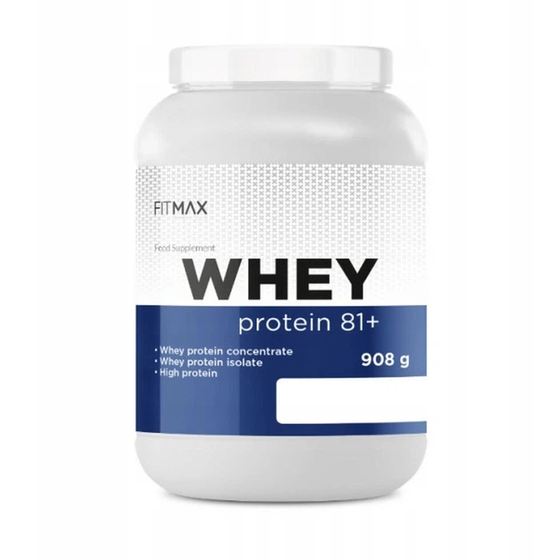Протеин FitMax Whey Protein 81+908г (Банан)