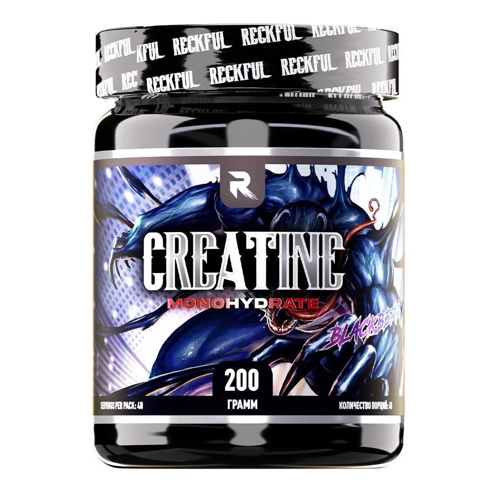 Reckful Creatine Monohydrate 200г — купить в Хабаровске, спортивное питание 5LB