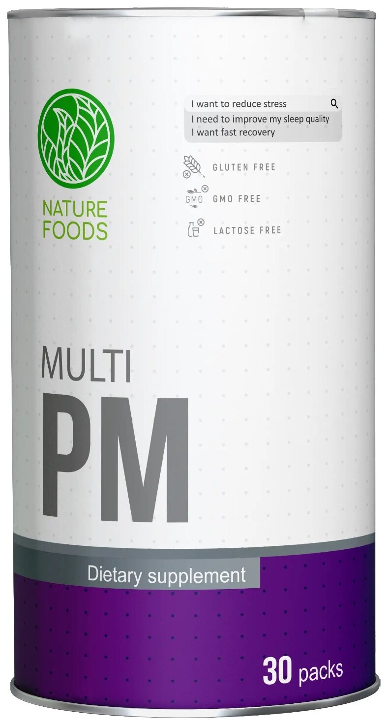 Nature Foods  MULTI PM — купить в Хабаровске, спортивное питание 5LB