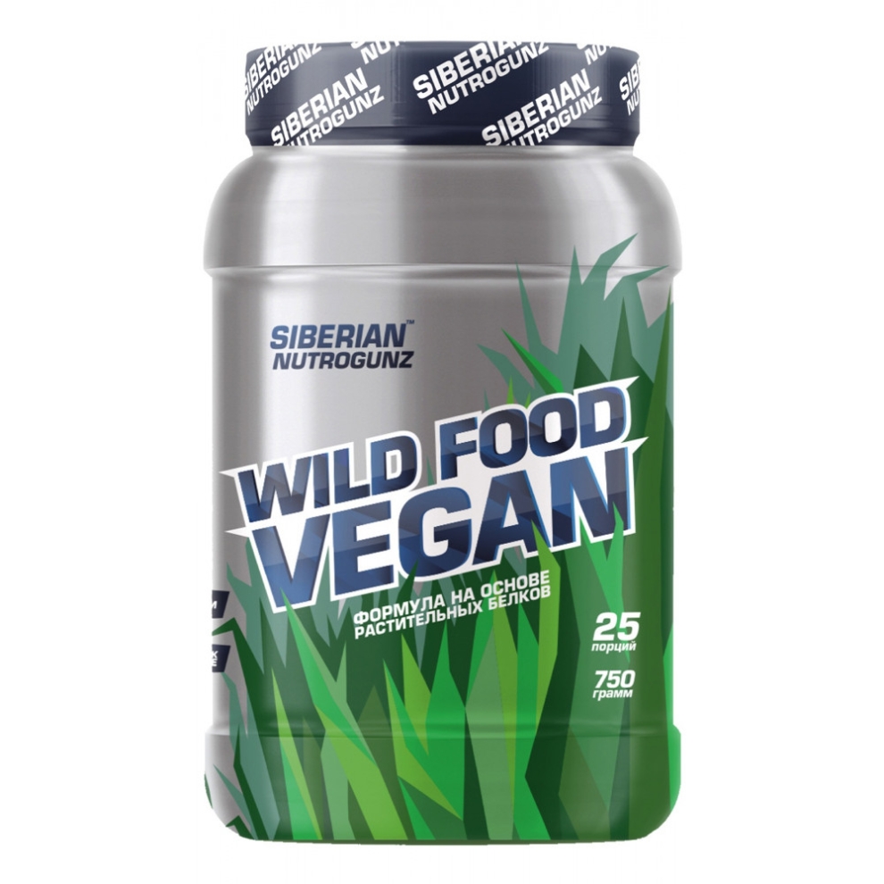 Siberian Nutrogunz WILD FOOD VEGAN 750г (Нейтральный)