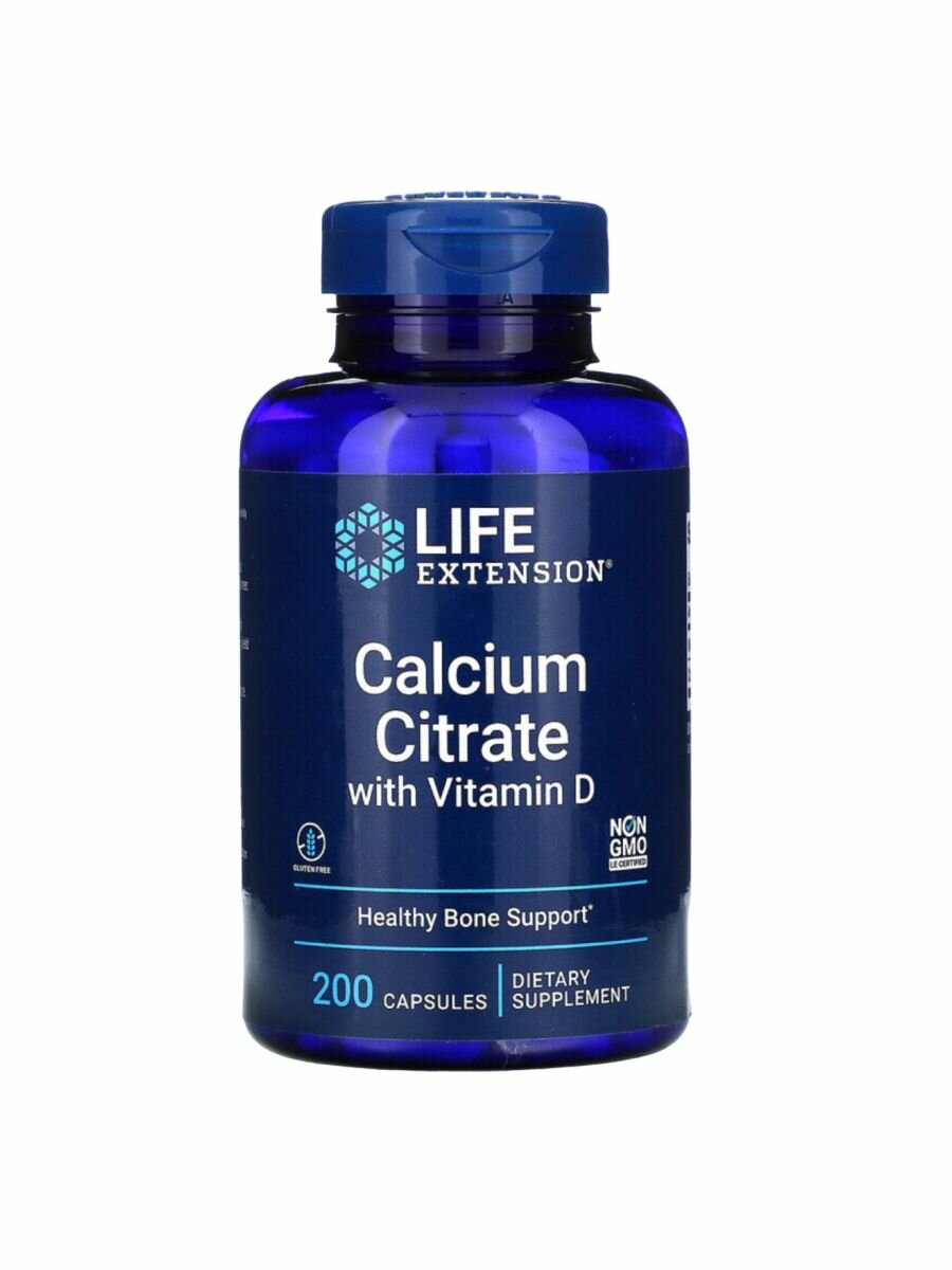 Life Extension Calcium Citrate with Vitamin D — купить в Хабаровске, спортивное питание 5LB