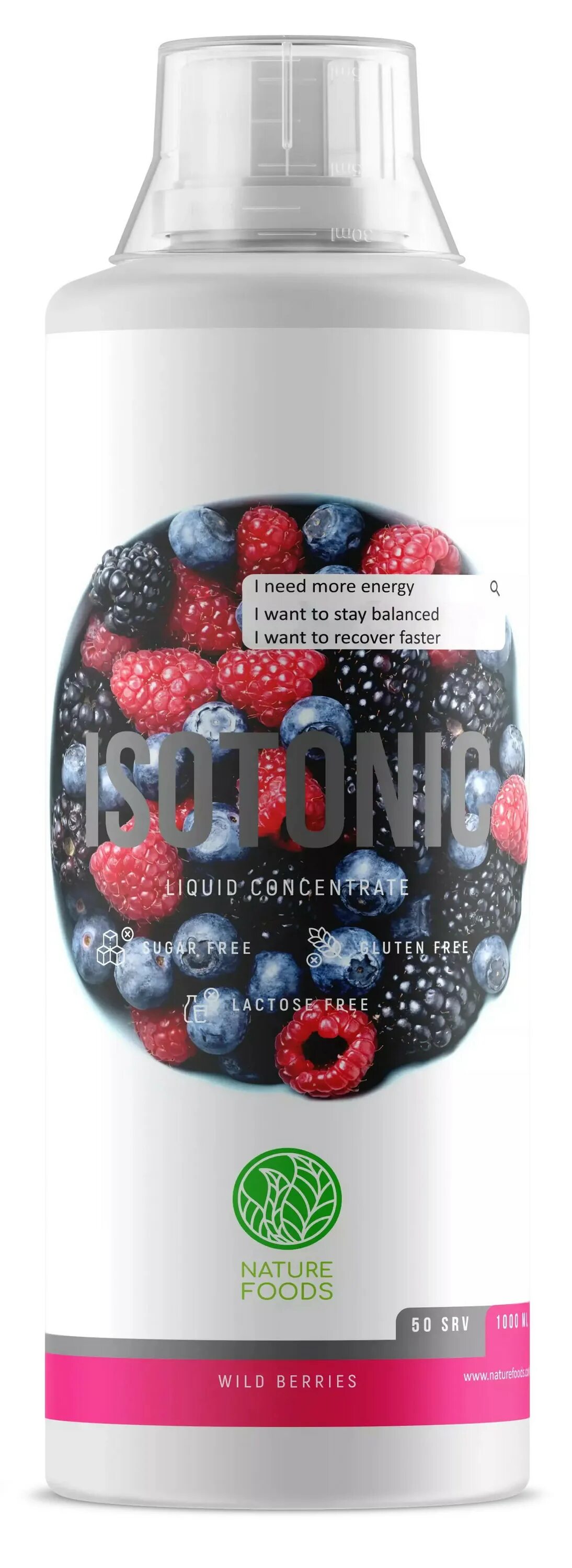 Nature Foods Isotonic Concentrate 500мл — купить в Хабаровске, магазин 5LB