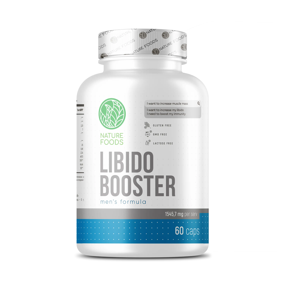 Nature Foods Libidobooster Men's formula — купить в Хабаровске, спортивное питание 5LB