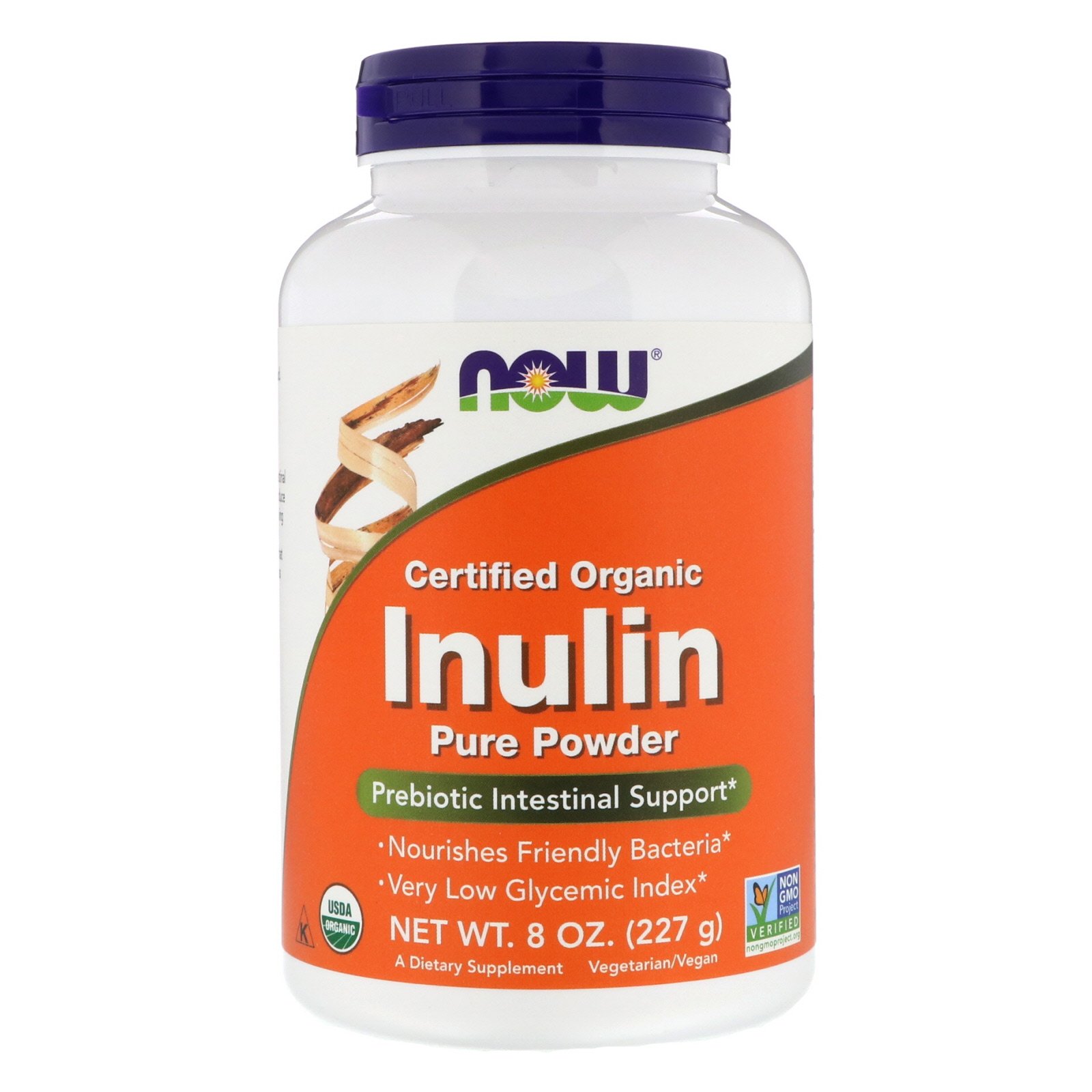 NOW Organic Inulin Powder  — купить в Хабаровске, спортивное питание 5LB