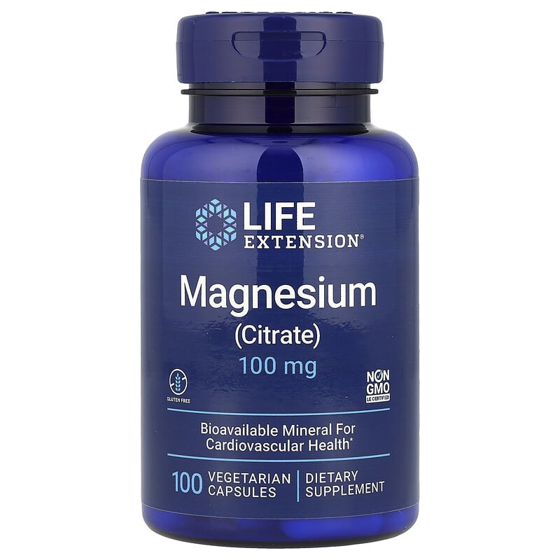 Life Extension Magnesium (Citrate) 100 мг