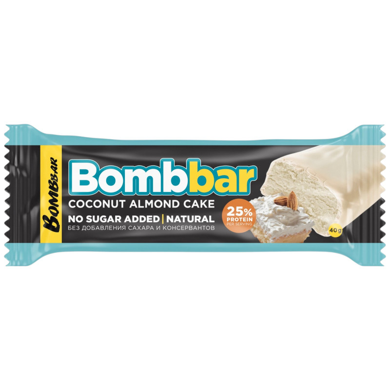 Батончик глазированный BOMBBAR 40г