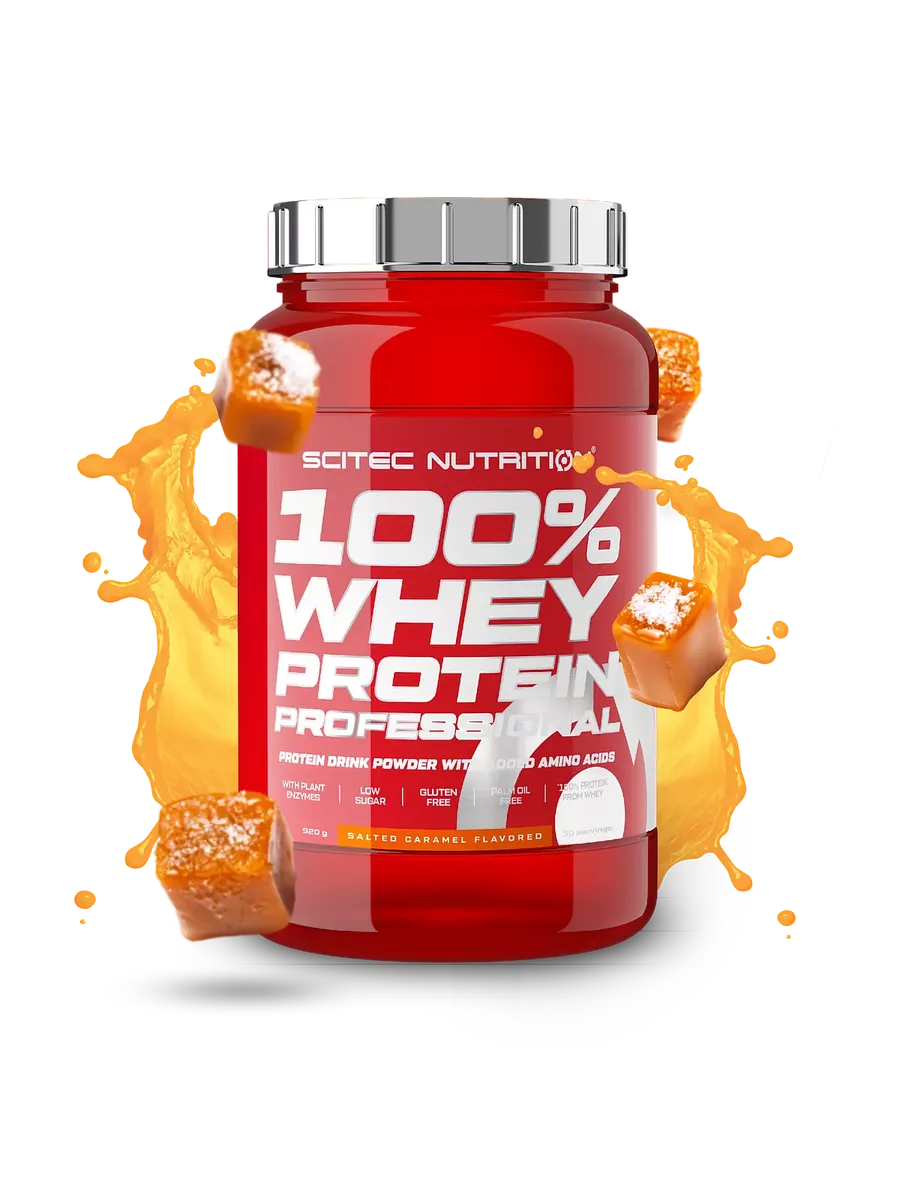 Протеин Scitec Nutrition Whey Protein Prof. 920г (Солёная карамель)