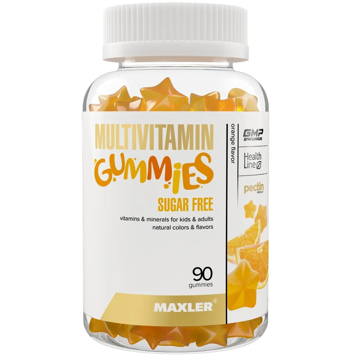 MAXLER Multivitamin gummies Sugar Free 90 gummies — купить в Хабаровске, спортивное питание 5LB