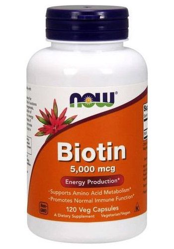 NOW Biotin 5000 mcg