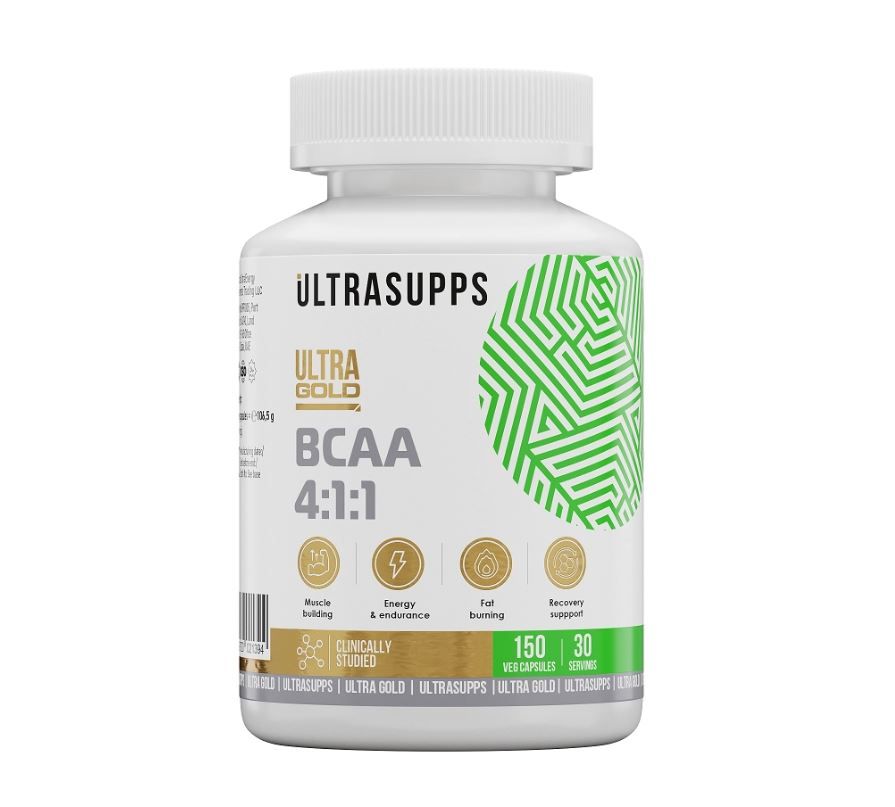 Ultrasupps ULTRA GOLD BCAA 4:1:1  — купить в Хабаровске, спортивное питание 5LB