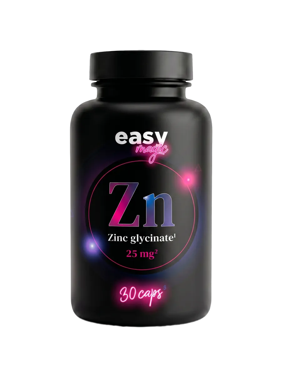 Easy Magic Zinc Glycinate 25мг — купить в Хабаровске, спортивное питание 5LB