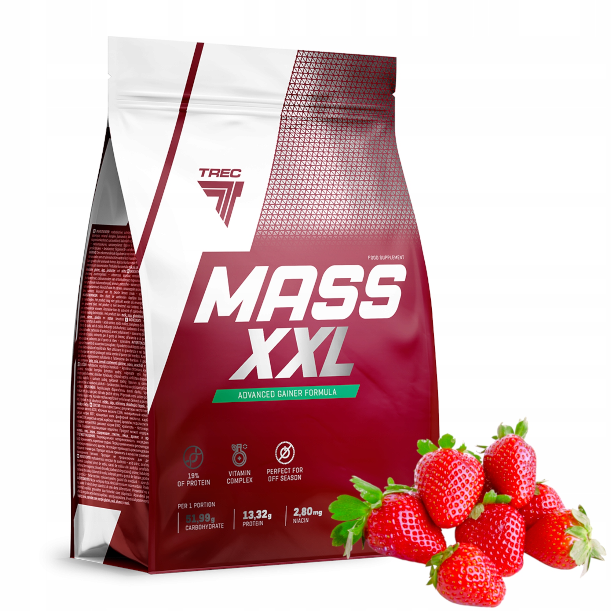 Trec MASS XXL 4800гр (Клубника)