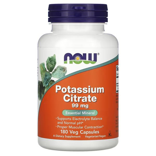 NOW POTASSIUM CITRATE