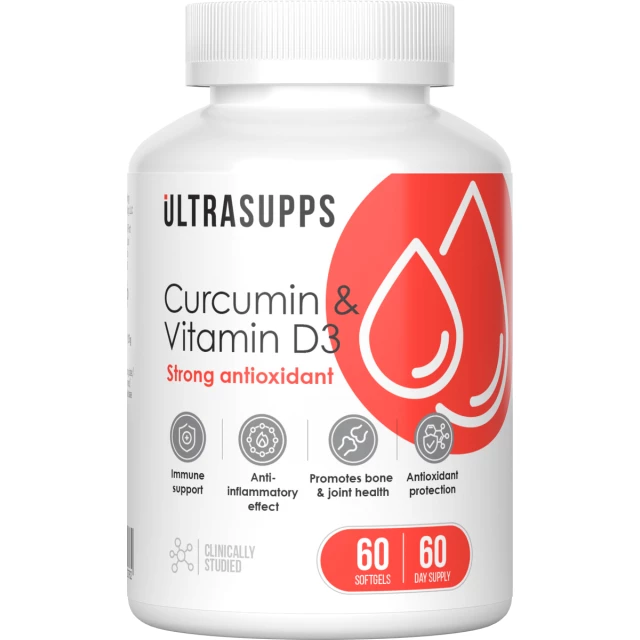 Ultrasupps Curcimin&Vitamin D3