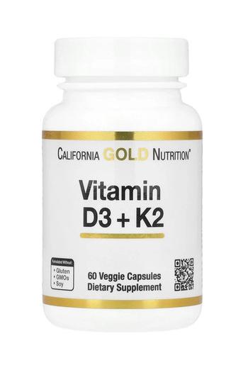 California Gold Nutrition Vitamin D3 + K2