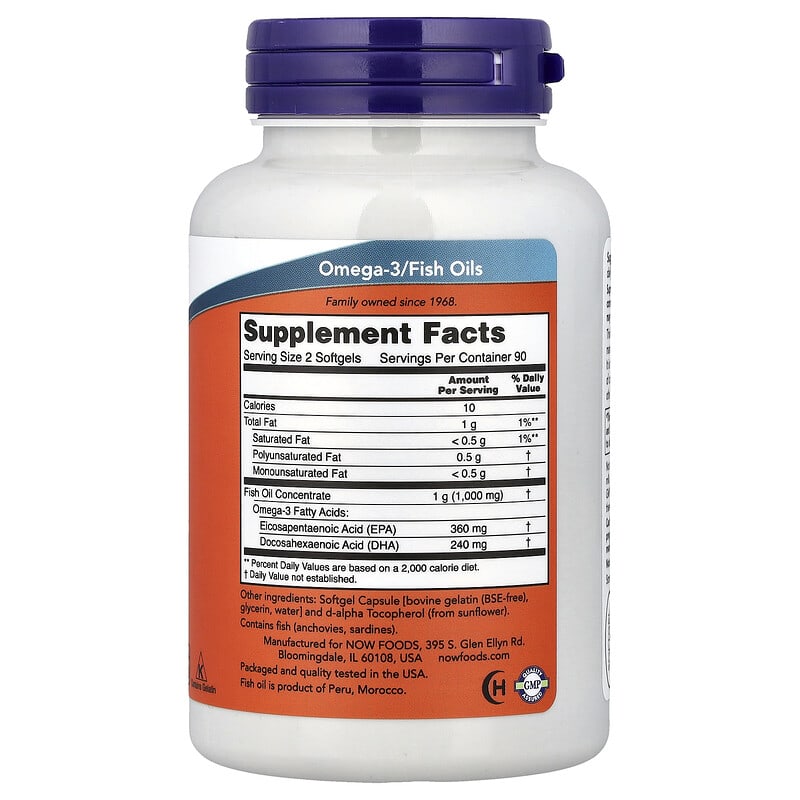 NOW Omega-3 Mini Gels