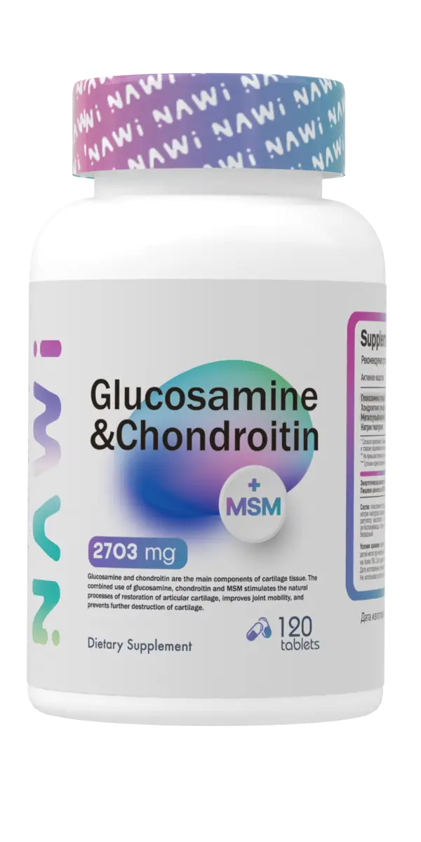 NAWI Glucosamine&Chondroitin+MSM