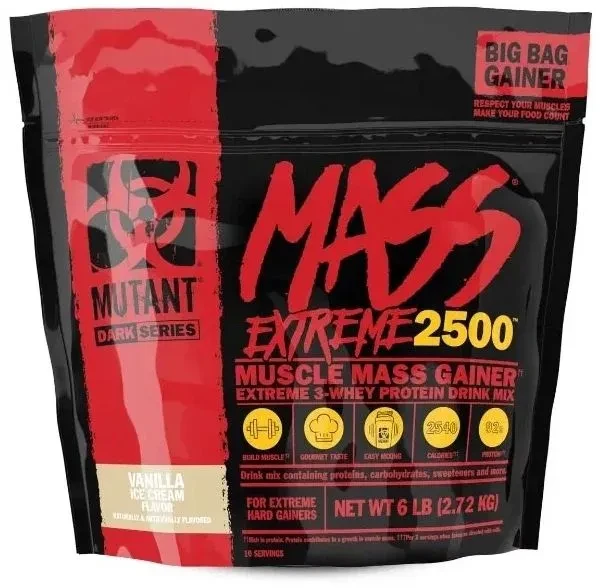 Mutant Mass EXTREME 2500 5lb 2270г — купить в Хабаровске, спортивное питание 5LB