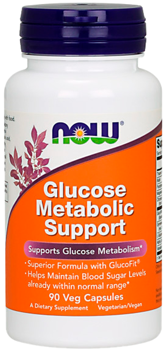 NOW GLUCOSE METABOLISM SUPPORT (90 капсул)
