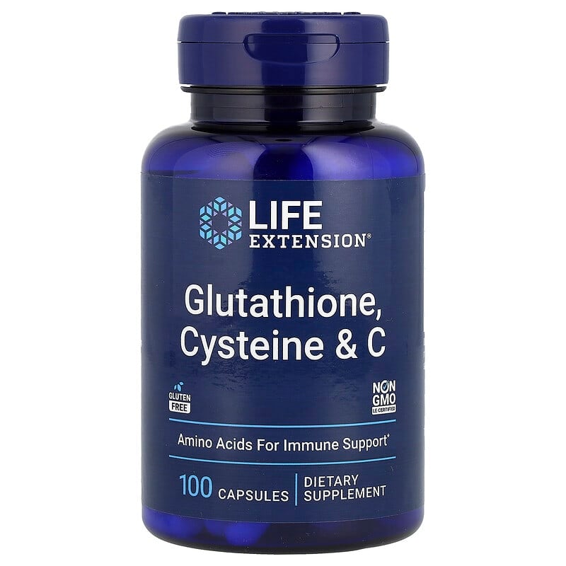 Life Extension Glutathione+Cysteine&C