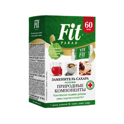 Cмесь подсластителей Fit Parade 60г (32 стика)