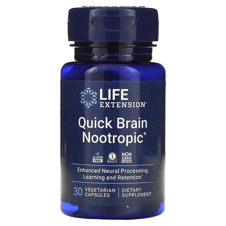Life Extension Quick Brain Nootropic