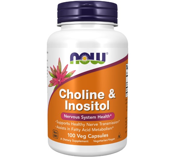 NOW Choline&Inositol 500мг