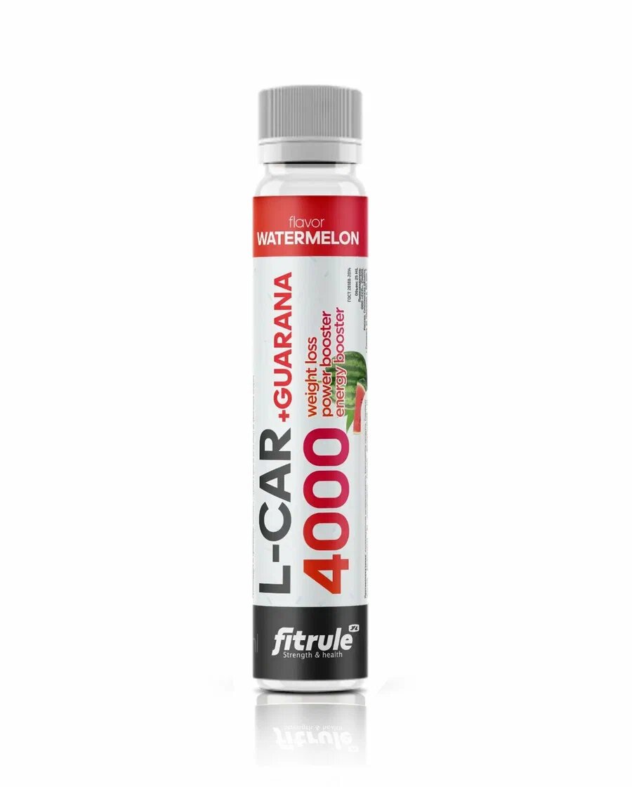 FitRule L-Carnitine+Guarana 4000мг 25мл (Арбуз)