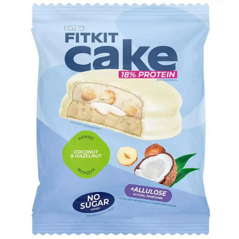 Fit Kit COCO CAKE 50г (Кокос Фундук)