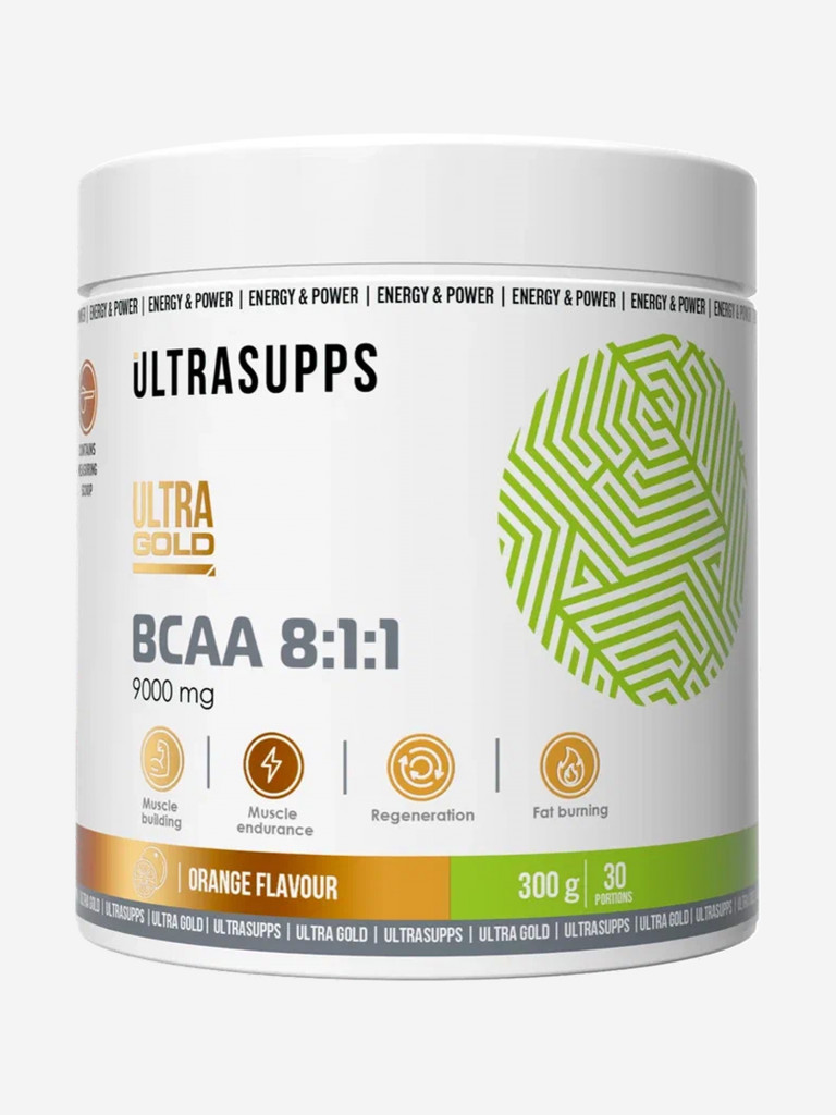 Аминокомплекс Ultrasupps ULTRA GOLD BCAA 8:1:1 300г