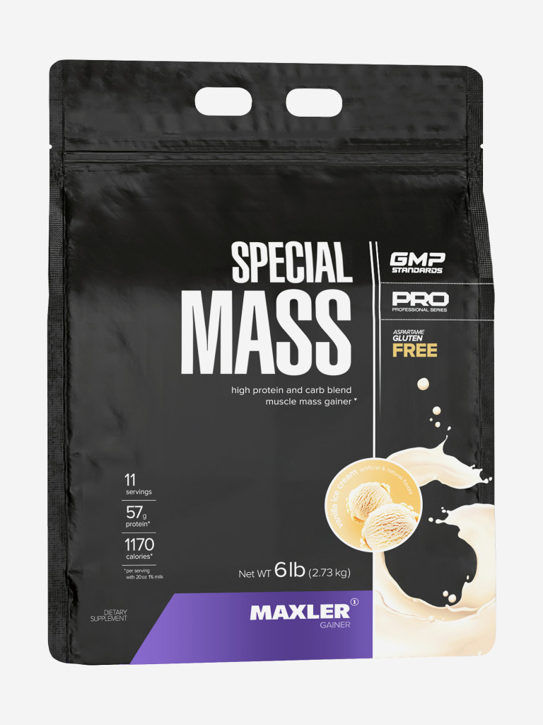 Гейнер MAXLER Special Mass 2730г (Ванильное мороженное)