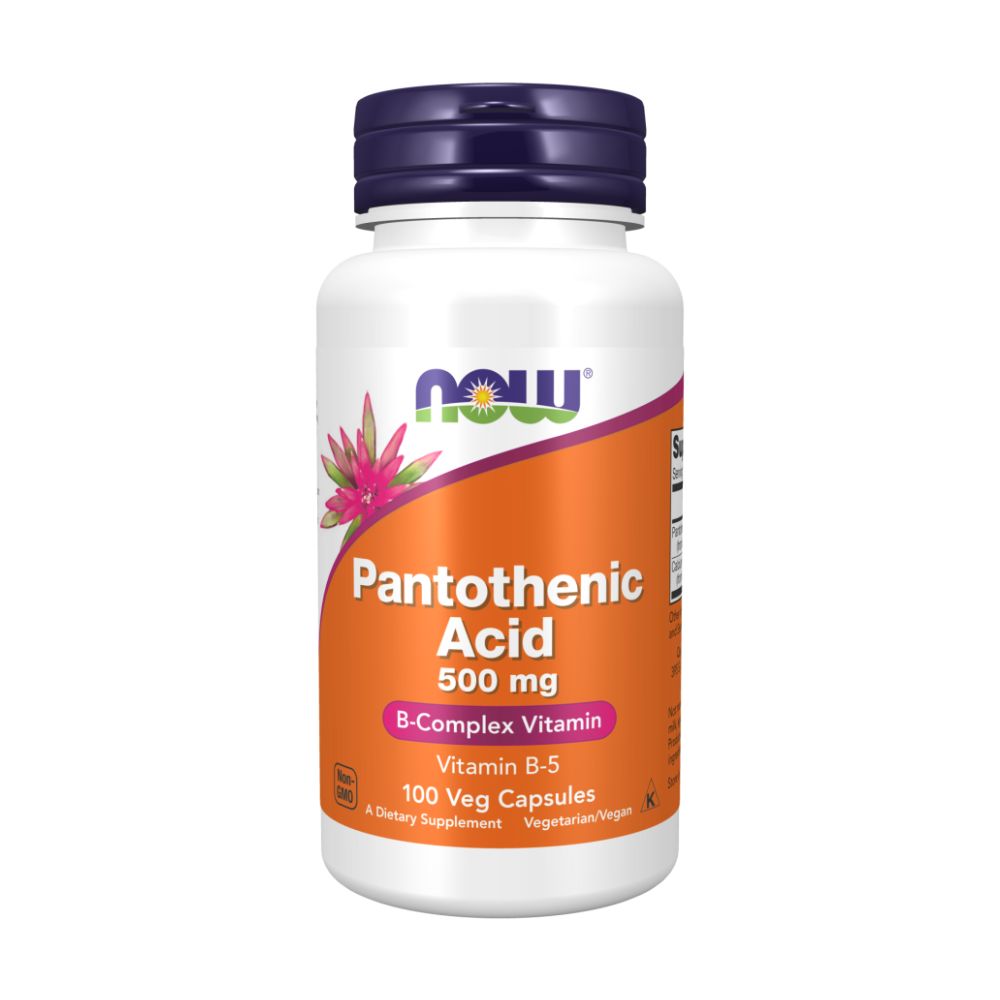 NOW PANTOTHENIC ACID 500мг — купить в Хабаровске, спортивное питание 5LB