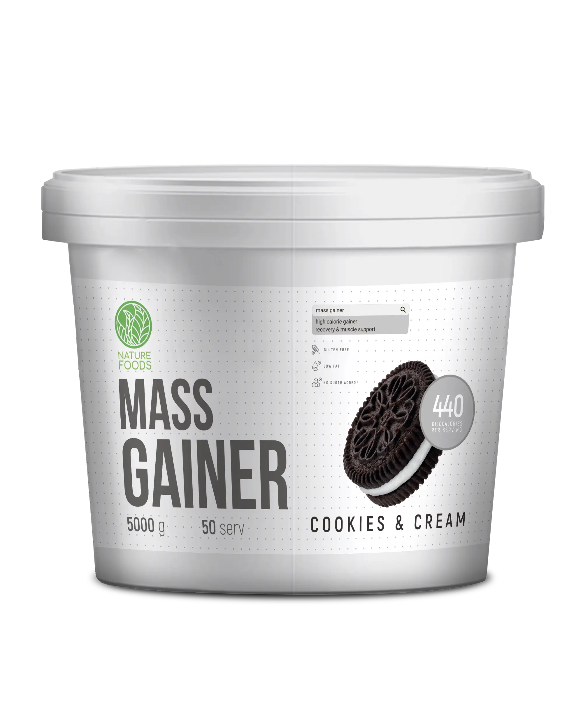 Гейнер Nature Foods MASS Gainer 5000г