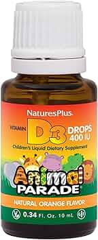 Nature's Plus Animal Parade VIT D3 400 
