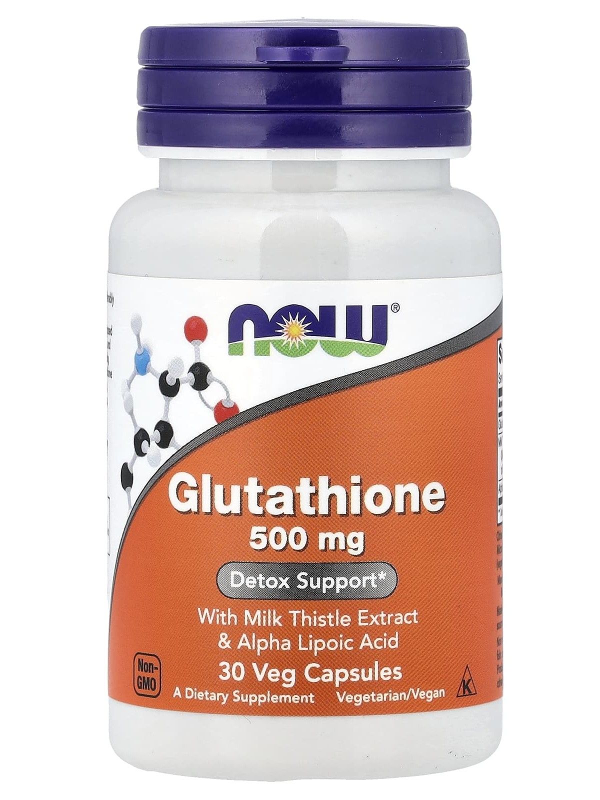 NOW GLUTATHIONE 500мг