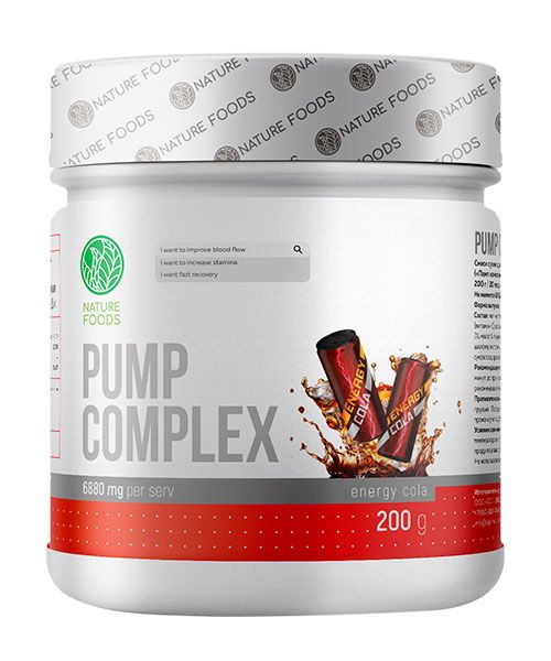 Nature Foods Pump Complex 200г — купить в Хабаровске, магазин 5LB