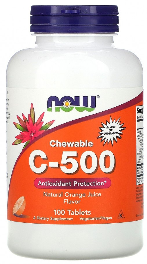 NOW C-500 ASCORBATE 