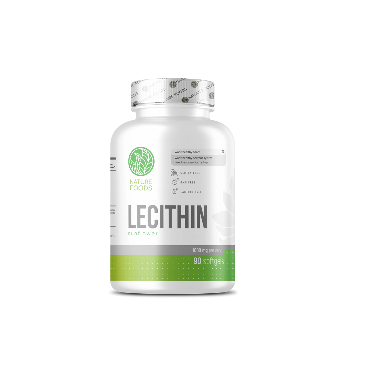 Nature Foods Sunflower Lecithin 1000мг — купить в Хабаровске, спортивное питание 5LB