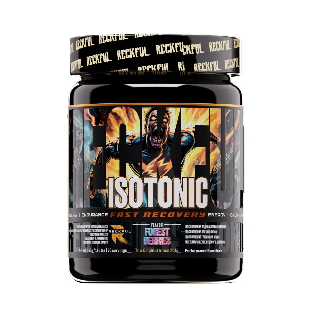 Reckful  Isotonic 750g 30serv