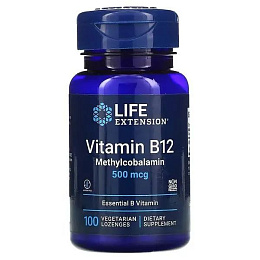 Life Extension Vitamin B12 Methylcobalamin 500 мкг