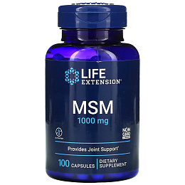 Life Extension MSM 1000 мг