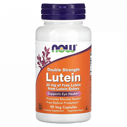 NOW Lutein 20 мг (From Esters) 